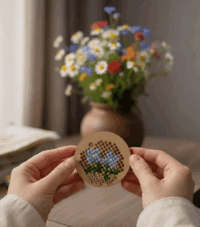 دستدوز شماره دوزی گل